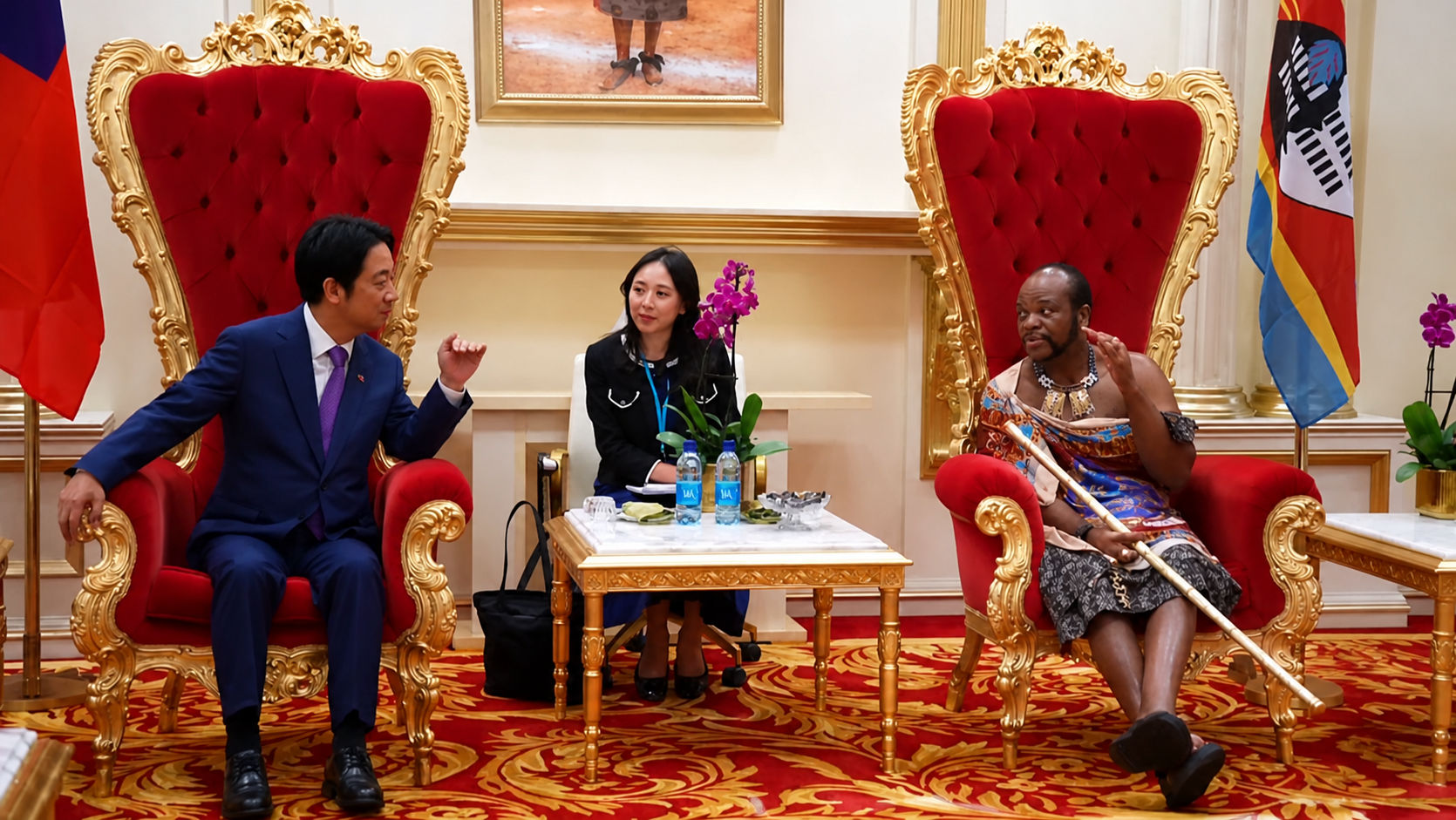 Visita surpresa do presidente taiwanês, último apoiador na África