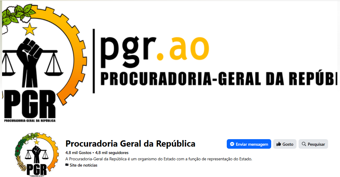 PÁGINA DA PGR INVADIDA POR CIDADÃOS QUE CONDENAM A INSTRUMENTALIZAÇÃO DE PROCESSOS CONTRA HIGINO CARNEIRO